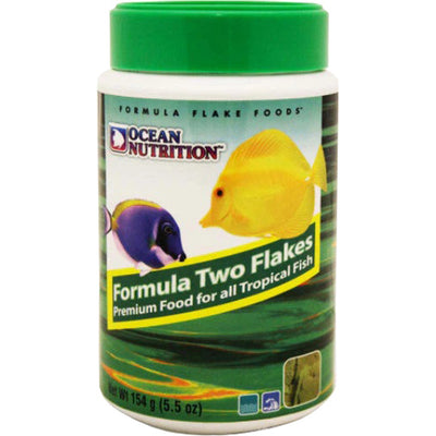 Ocean Nutrition Formula 2 Fish Food Flake, 154 g-5.5 oz - Standard