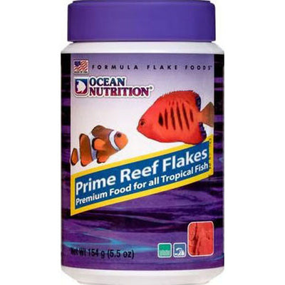 Ocean Nutrition Prime Reef Fish Food Flake, 154 g-5.5 oz - Standard