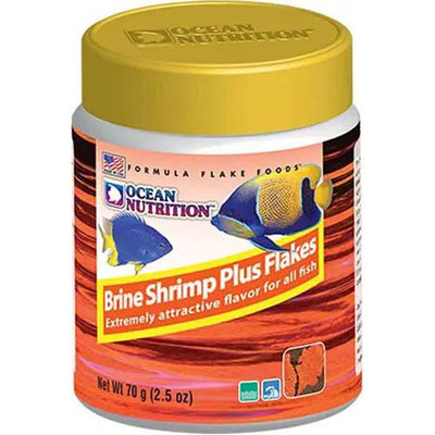 Ocean Nutrition Brine Shrimp Plus Flake, 70 g-2.5 oz - Standard