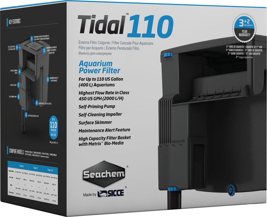 Seachem Tidal Filter, 110 gal - External Filters