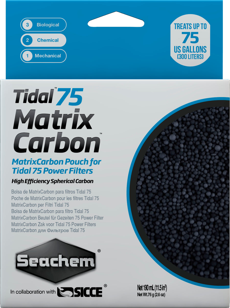 Seachem Tidal 75 Matrix Carbon, 190 ml - Additives