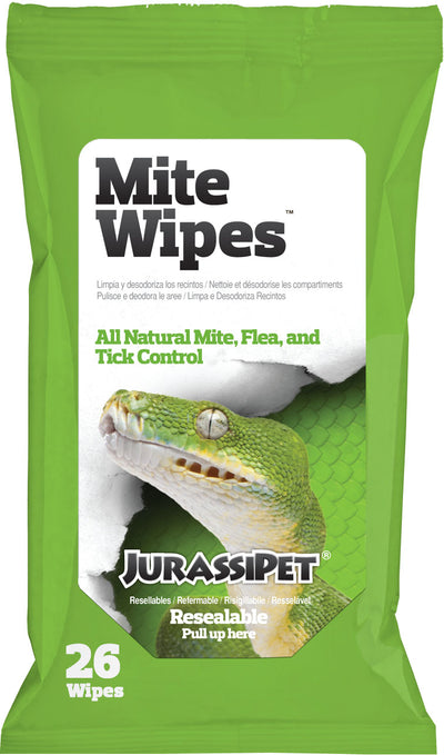 Jurassipet Mite Wipes, 26 ct - Mite Relief