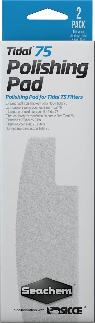 Seachem Tidal 75 Polishing Pad, 2 pk - Filter Inserts