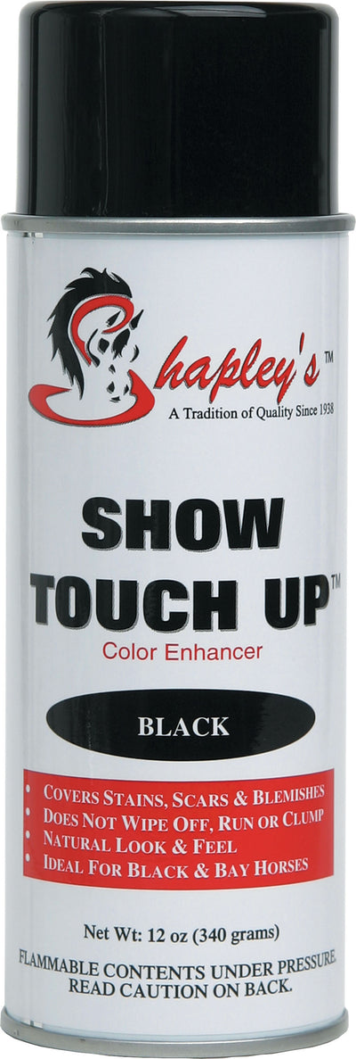 Shapley's Show Touch Up Color Enhancer, Black, 10 oz - Color Dye & Touch Ups