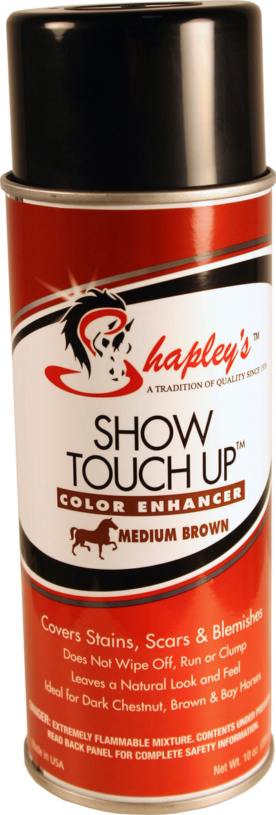 Shapley's Show Touch Up Color Enhancer, Medium Brown, 10 oz - Color Dye & Touch Ups