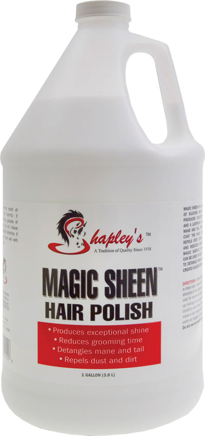Shapley's Magic Sheen Hair Polish for Horses, 1 gal - Detanglers & Shine