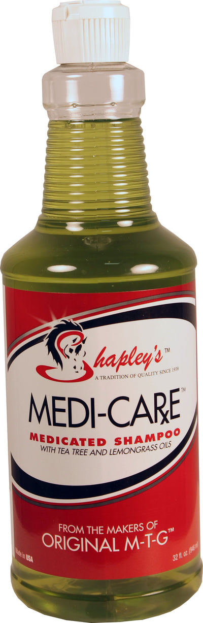 Shapley's Medi-Care Med Shampoo W/Tea Tree and Lemon Grass, 32 oz - Shampoo Medicated