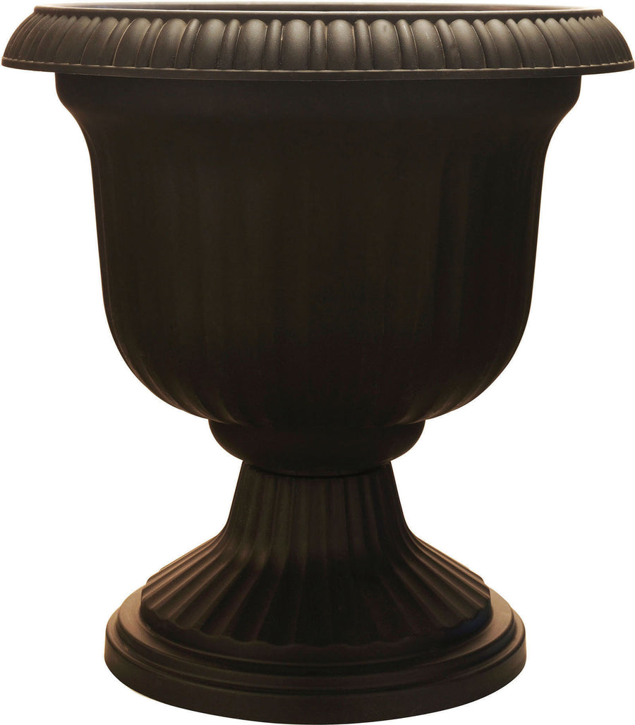 Southern Patio Dynamic Design Grecian Urn, Black, 14 in - Urns