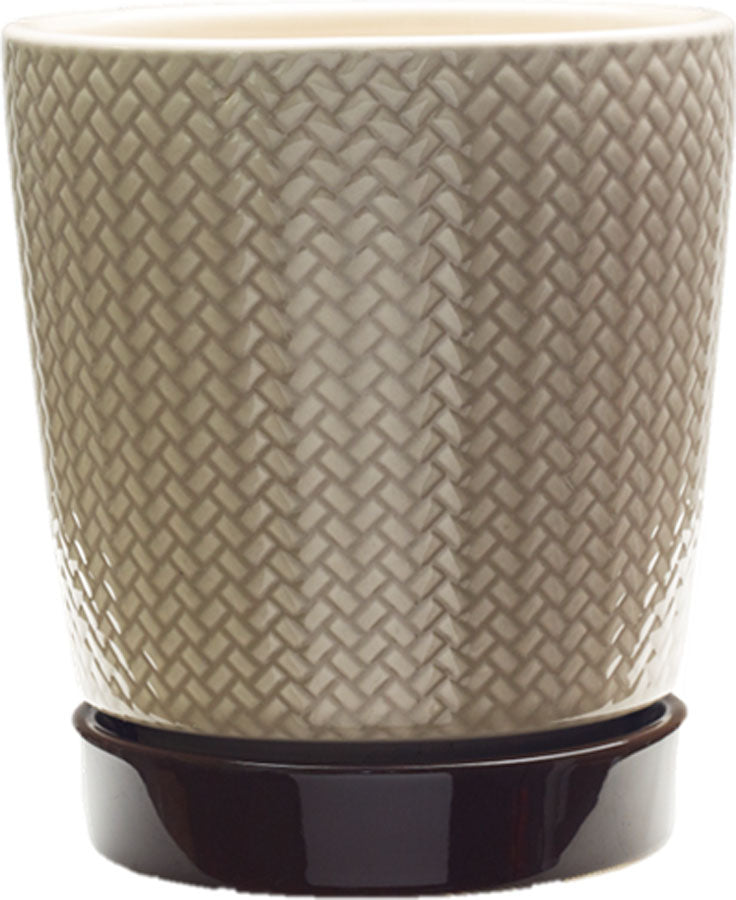 Southern Patio Clayworks Alice Planter, Cream, 6 in - Planters Decorative