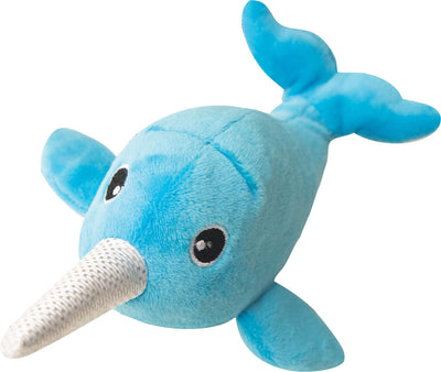 Snugarooz Baby Nikki the Narwhal, Blue, 7 in - Plush