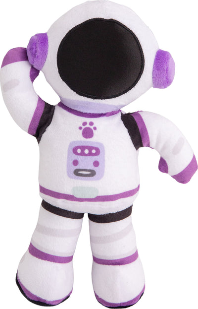 Snugarooz Aurora the Astronaut Plush Dog Toy, 6.5 in