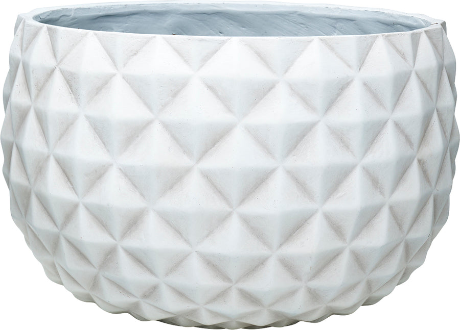 Southern Patio Low Pineapple Planter, 12 in - Planters Decorative