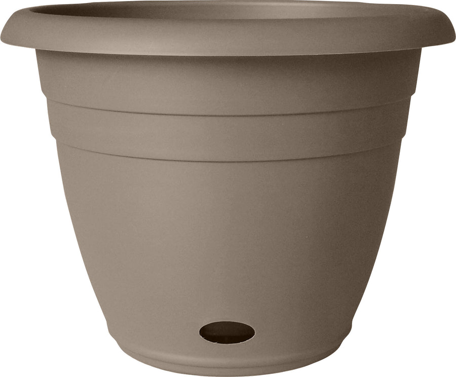 Southern Patio Jackson Self-Watering Planter, Greige, 8 in - Planters Basic