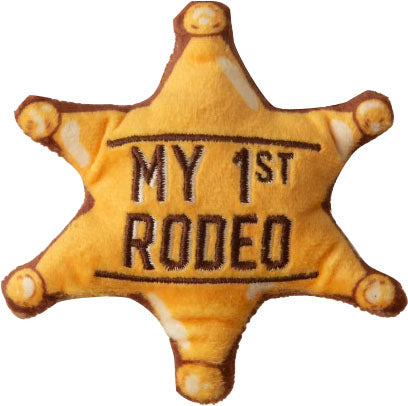 Snugarooz Sungarooz Kitty 1st Rodeo W/Catnip, Brown, 5 in - Plush