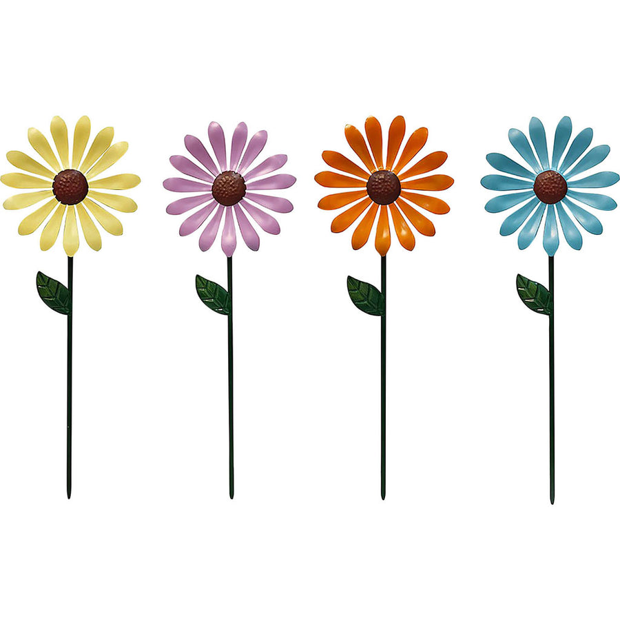 Southern Patio Metal Flower Garden Stake Tray Pack, Assorted, 8 pk - Decorative Accessories
