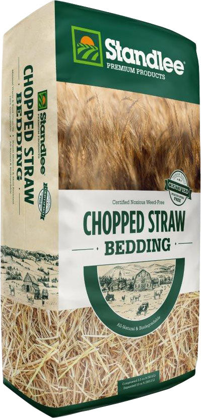 Standlee Premium Western Forage Certified Chopped Straw, 25 lb - Bedding