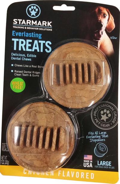Starmark Everlasting USA Treat, Chicken, LG - Stuffin Treats