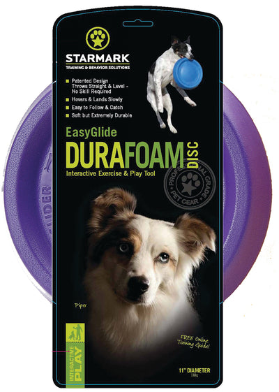 Starmark Easyglide Durafoam Disc Dog Toy, Assorted, 11 in - Frisbees