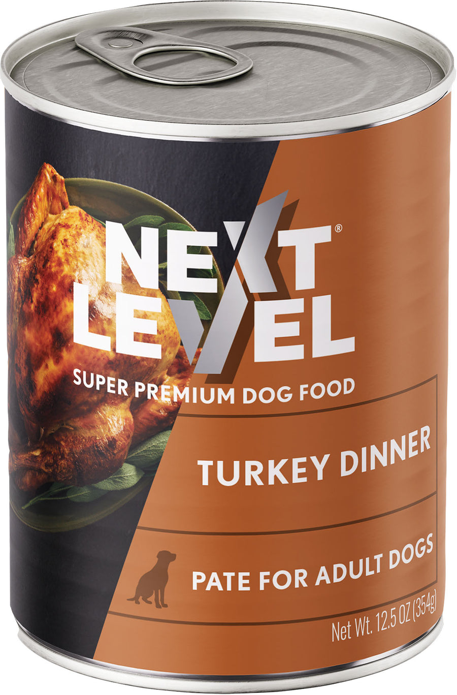 Next Level Pate Canned Dog Food, Turkey, 12.5 oz