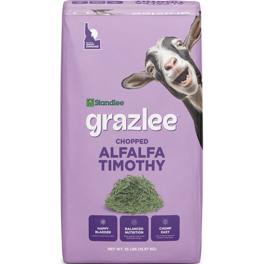 Standlee Grazlee Chopped Alfalfa Timothy, 35 lb - Nutritional Feed