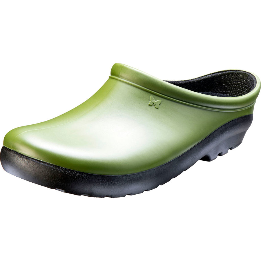 Sloggers Womens Waterproof Premium Garden Clog, Green, 8 - Over the Sock Boots
