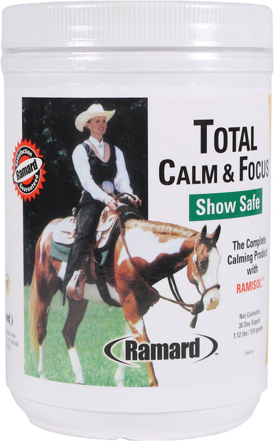 Ramard Total Calm & Focus Show Safe Supplement, 1.12 lb-30 Day - Calming