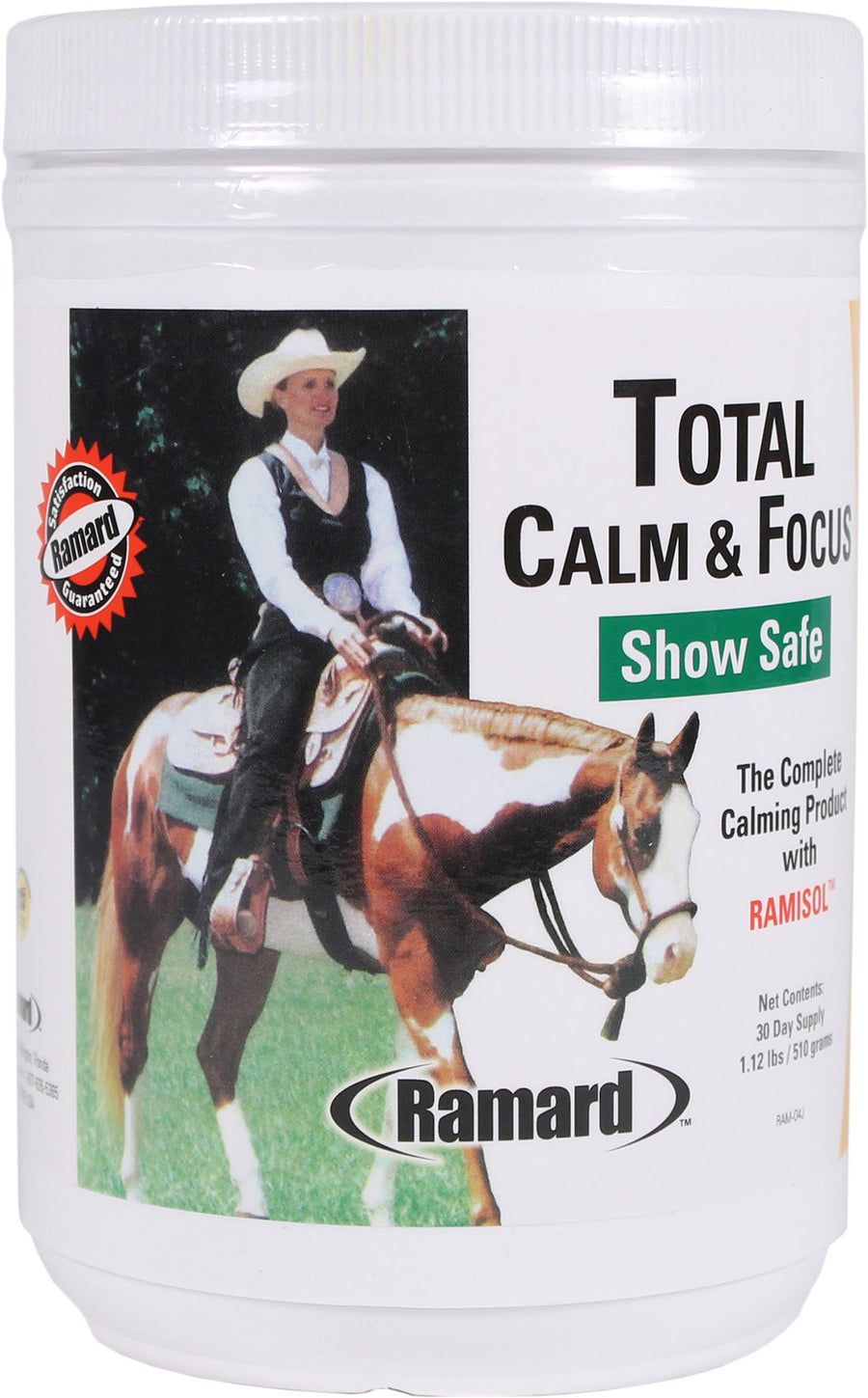 Ramard Total Calm & Focus Show Safe Supplement, 1.12 lb-30 Day - Calming