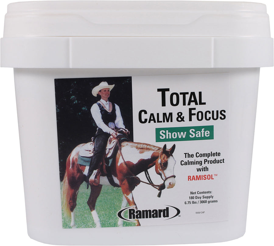 Ramard Total Calm & Focus Show Safe Supplement, 6.75 lb-180 Day - Calming