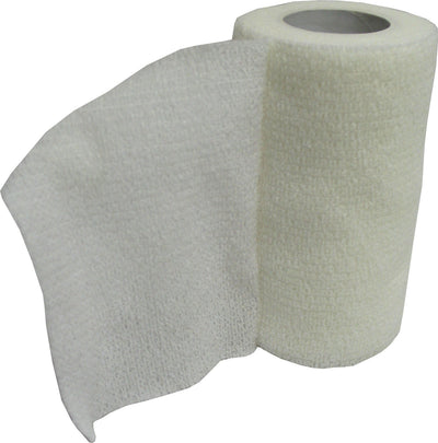Asi Wrap-It-Up Bandage, White, 4 in x 5 ft - Cohesive Bandages