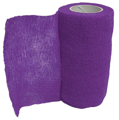 Asi Wrap-It-Up Bandage, Purple, 4 in x 5 ft - Cohesive Bandages