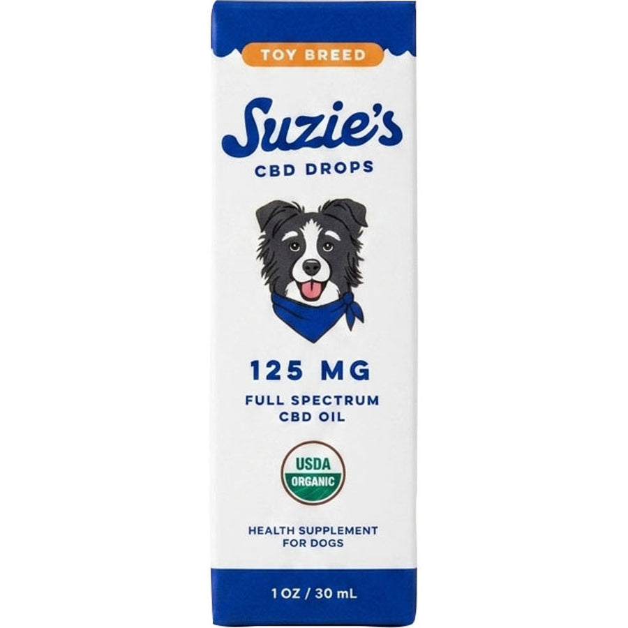 Suzie's Cbd Drops for Dogs, 1 oz-125 mg - Anxiety Relief
