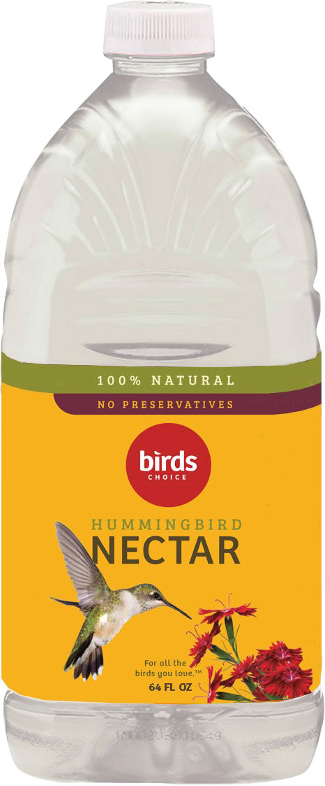 Bird's Choice Ready to Use Hummingbird Nectar, Clear, 64 oz - Nectars