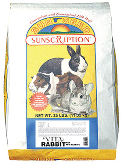Sunseed Vita Rabbit Food, 25 lb