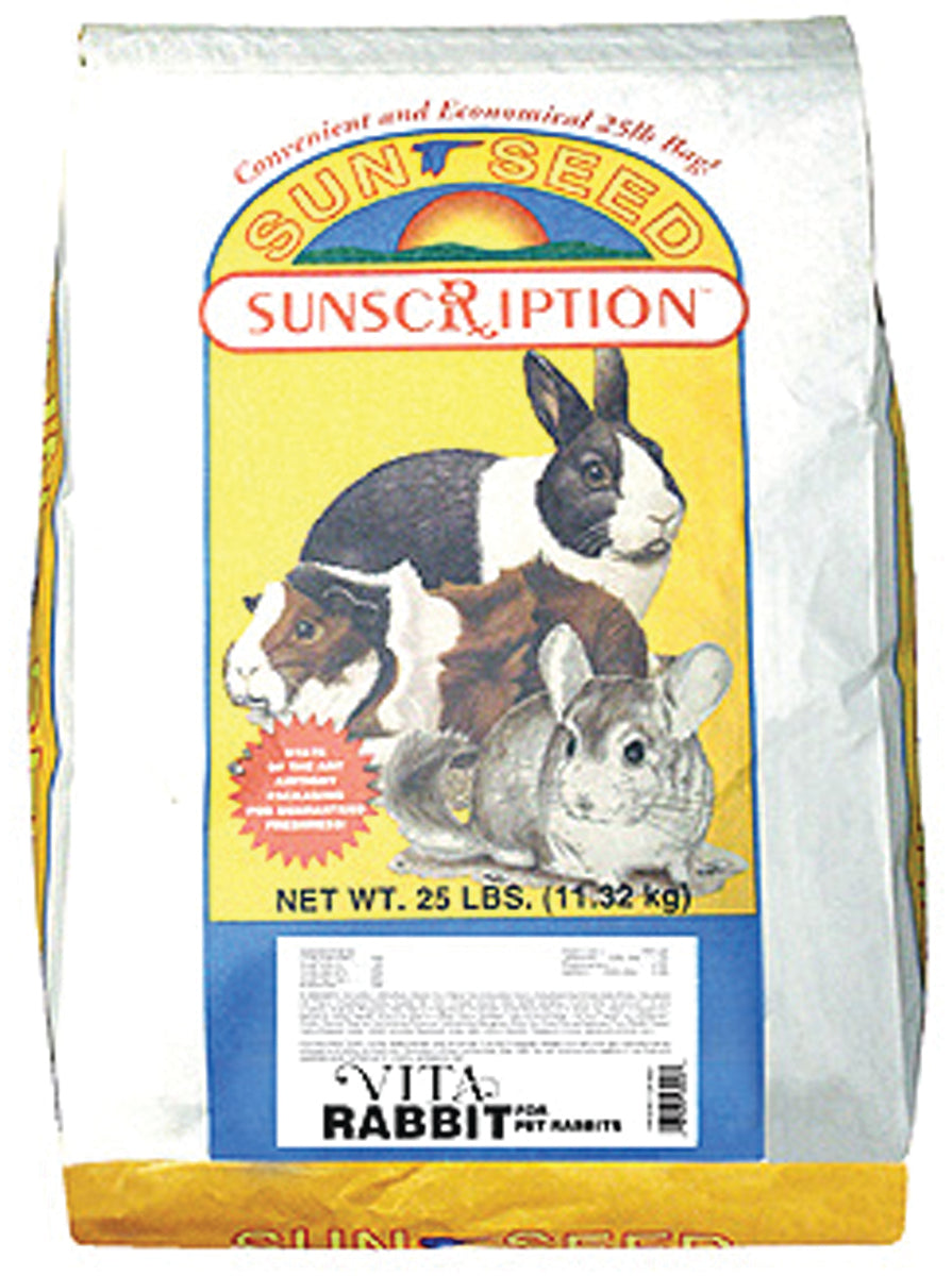Sunseed Vita Rabbit Food, 25 lb
