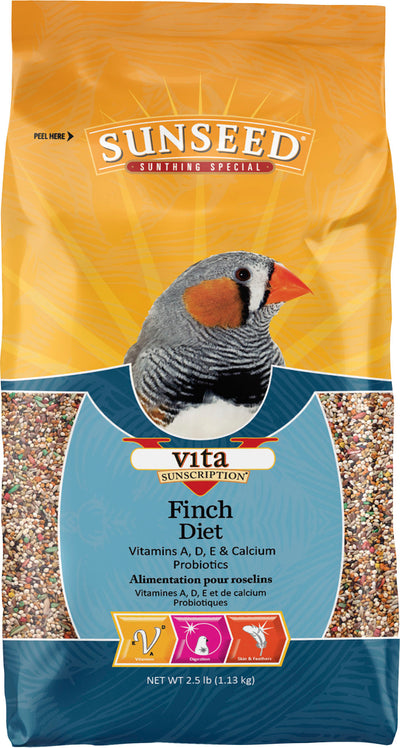 Sunseed Vita Finch Food, 2.5 lb - Canary & Finch