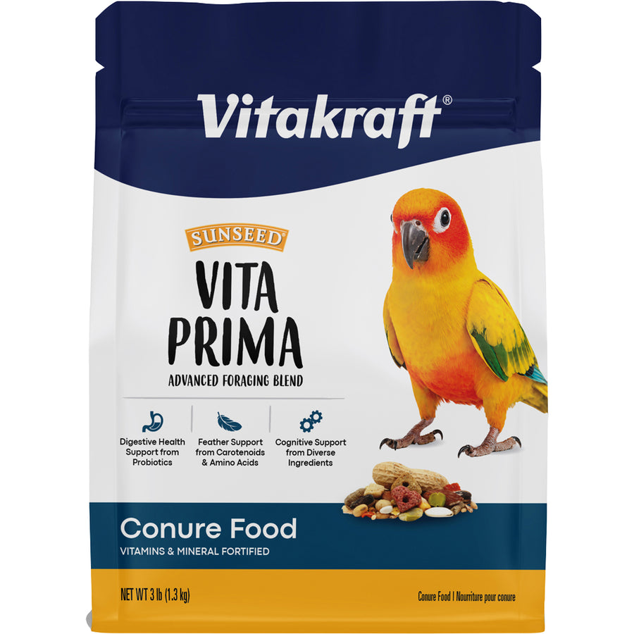 Sunseed Vita Prima Conure Food, 3 lb - Parrot