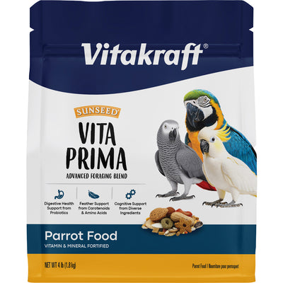 Sunseed Vita Prima Parrot Food, 4 lb