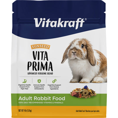 Sunseed Vita Prima Adult Rabbit Food, 4 lb