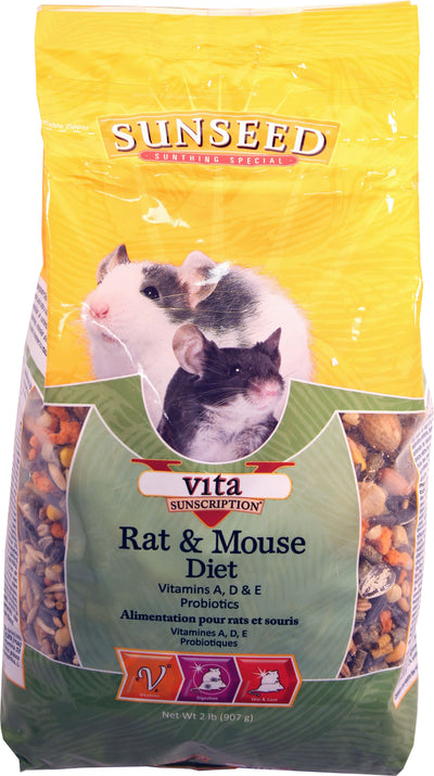 Sunseed Vita Rat & Mouse Food, 2 lb