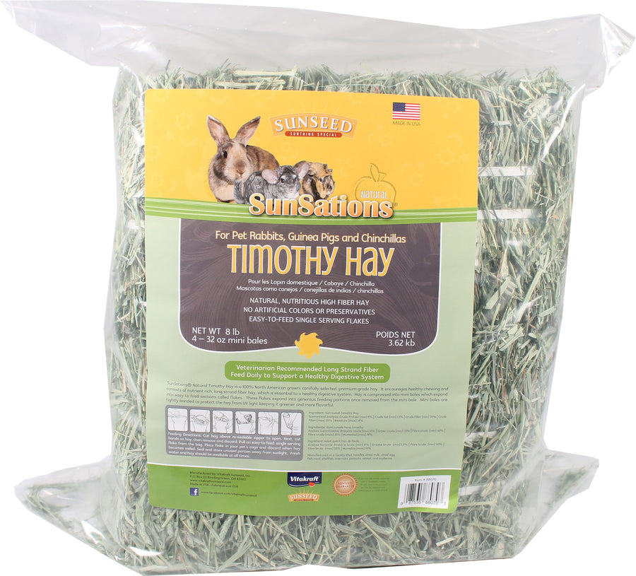 Sunseed Sunsations Timothy Hay, 128 oz