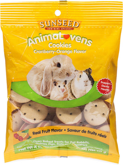 Sunseed Animalovens Cookies Small Animal Treats, 3.5 oz - Edibles