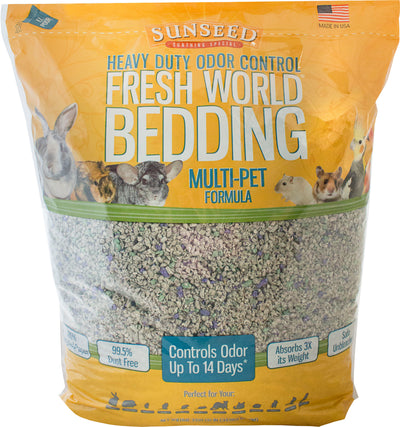 Sunseed Fresh World Bedding Heavy Duty Multi Pet, Regular, 2130 Ci - Specialty