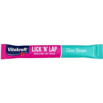 Vitakraft Lick n Lap Creamy Cat Treat, Tuna, 2.11 Oz- 4 pk - Edibles