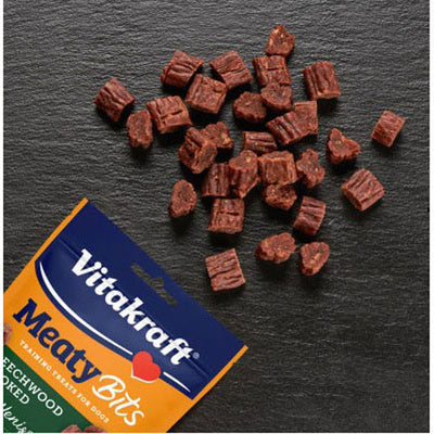 Vitakraft Meaty Bits Dog Treats, Venison, 2.2 oz - Soft Treats