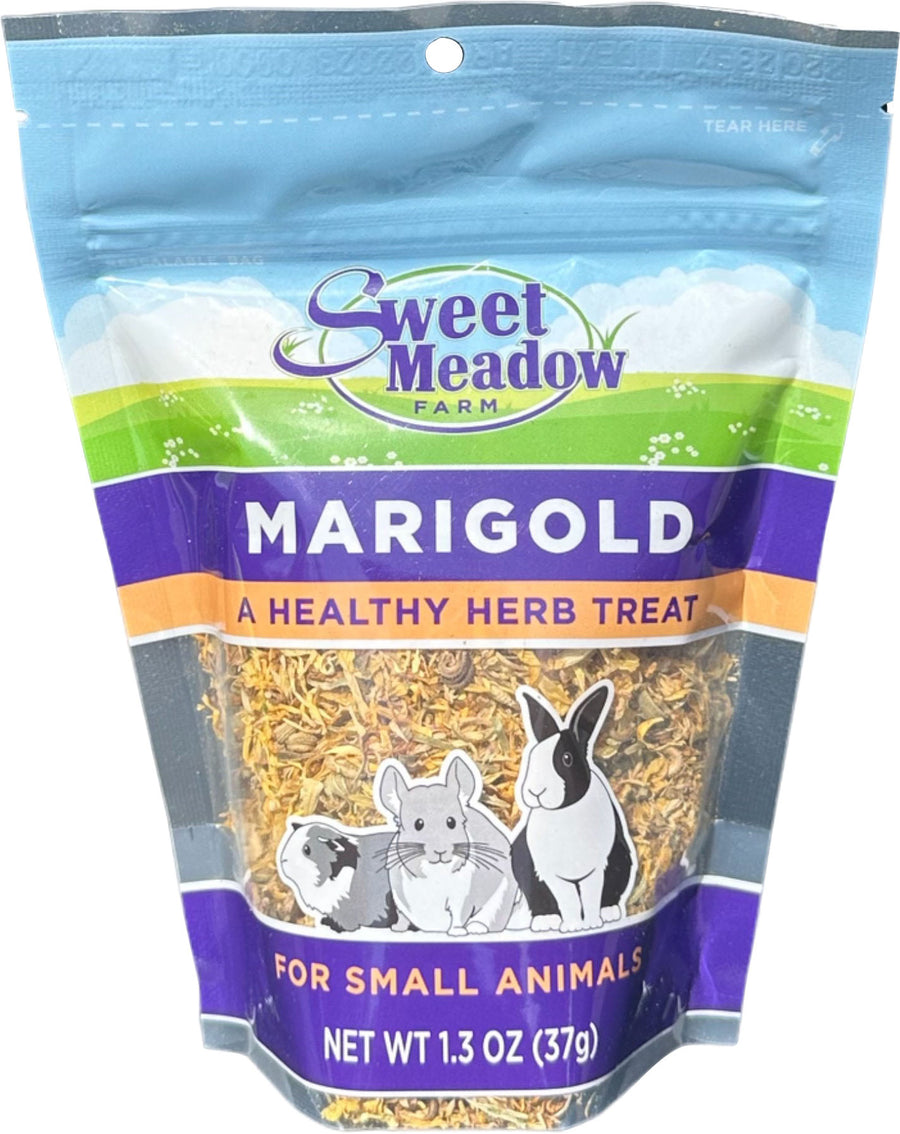 Sweet Meadow Farm Herb Treat, Marigold, 1.3 oz - Edibles