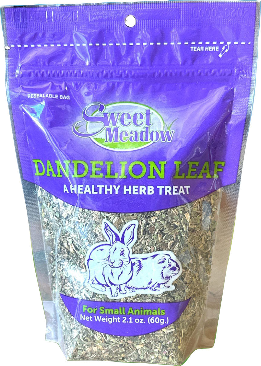 Sweet Meadow Farm Herb Treat, Dandelion, 2.1 oz - Edibles