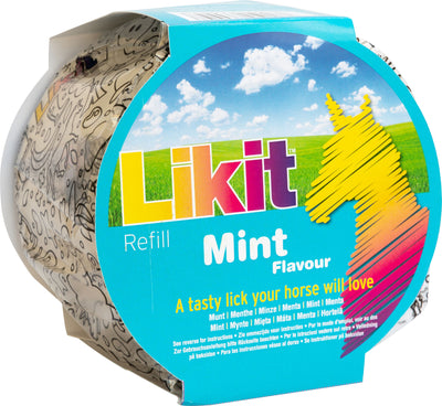 Likit Refill Equine Treat, Mint, 650 gm - Toys & Play