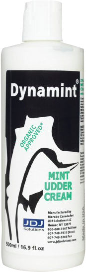 Dynamint Mint Udder Cream, White, 500 ml - Liniment