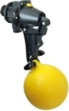 Jobe Topaz Valve, Black, 3/4 in - Floats
