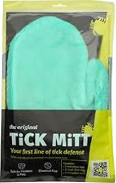 Tick Mitt Tick Removal Glove, Blue, O/s - Flea and Tick Combs